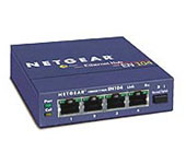 NETGEAR EN104 4-Port 10BASE-T Ethernet Hub — promotional product image, not the exact item
