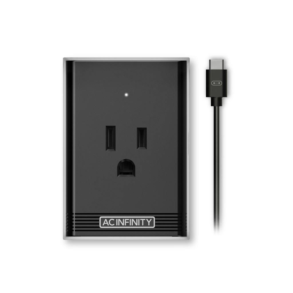 AC Infinity UIS Control Plug Outlet Adapter for UIS Smart Controllers 10ft — promotional product image