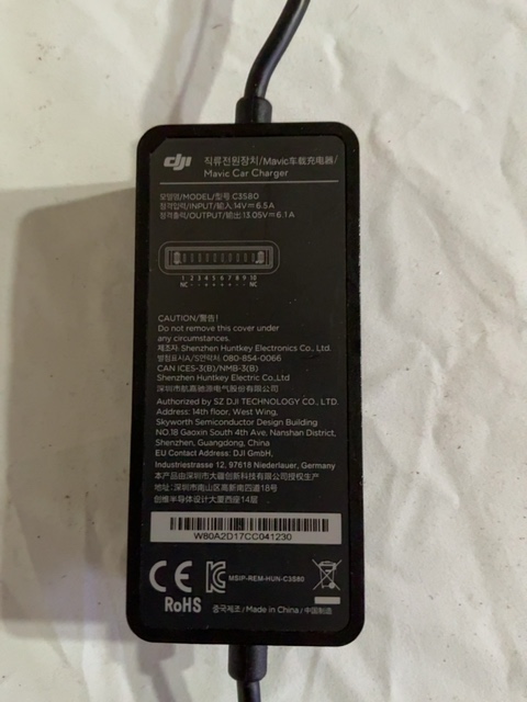 DJI Mavic Pro Car Charger C3S80