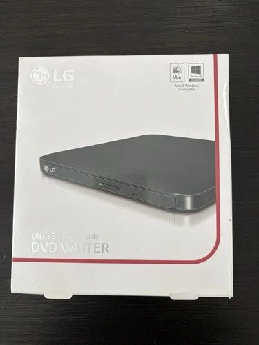 LG Ultra Slim Portable DVD Writer External USB DVD Drive - Missing Box — temporary reference image, not exact physical item