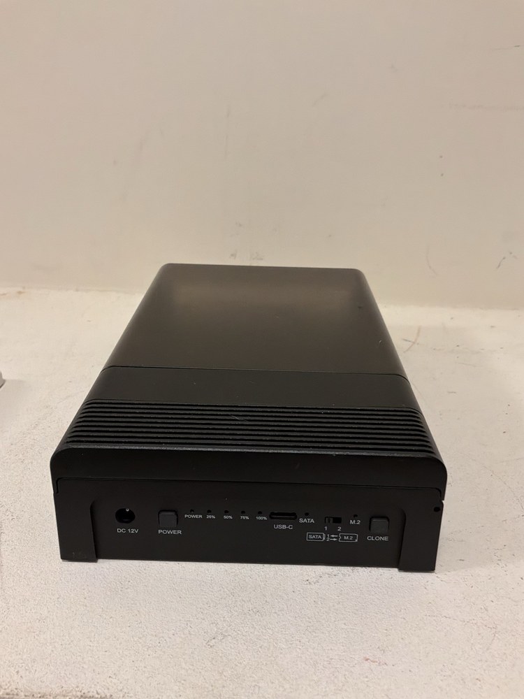 Sabrent DS-UFNC USB-C Dual Bay Dock M.2 NVMe SATA Offline Clone