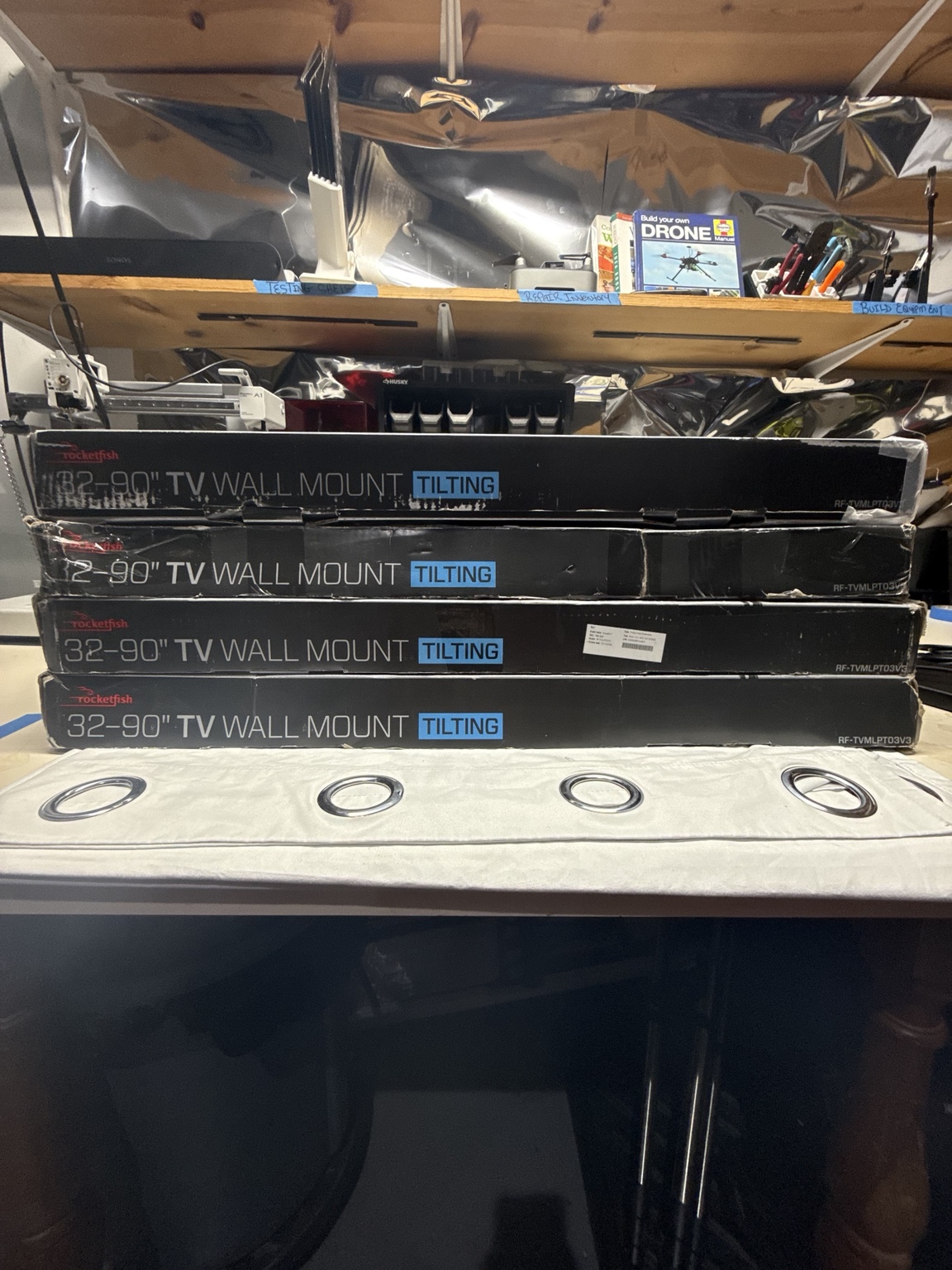 Rocketfish RF-TVMLPT03V3 Tilting TV Wall Mount 32-90 in — actual PRF item photo 1 of 1