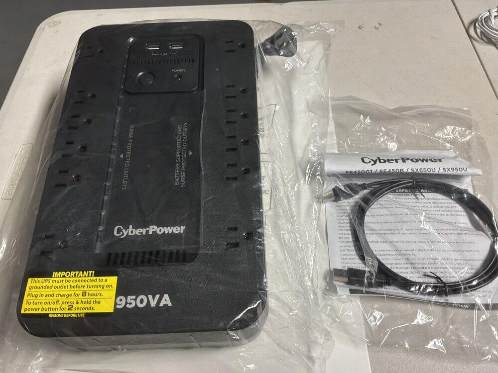 CyberPower SX950U 950VA 510W UPS Battery Backup