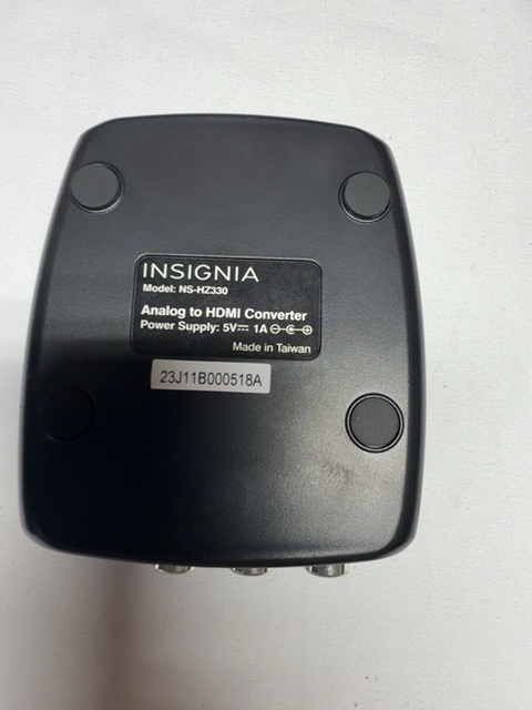 Insignia NS-HZ330 RCA to HDMI Converter Composite AV to HDMI Adapter Open Box — actual PRF item photo 4 of 10