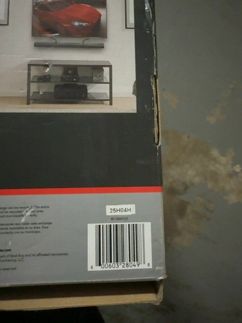 Rocketfish RF-SBM102 Universal Soundbar Mounting System 32-90in TV 20lb — actual PRF item photo 1 of 3
