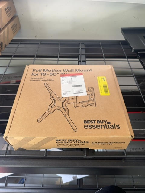 Best Buy essentials BE-MSFM Full-Motion TV Wall Mount 19-50 in