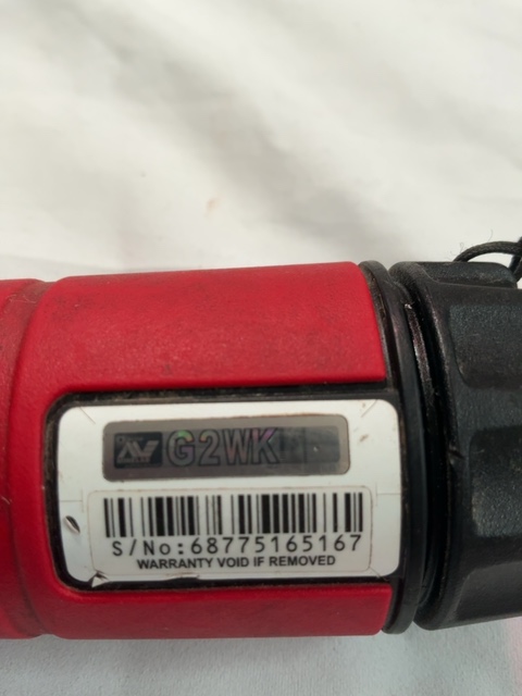 Minelab PRO-FIND 40 Waterproof Pinpointer Metal Detector Red Used Tested — actual PRF item photo 1 of 2