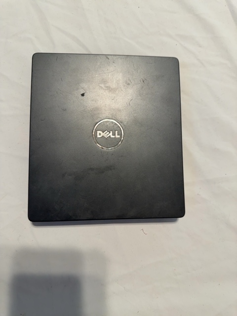 Dell External USB Slim DVD+/-RW Optical Drive K01B DP/N CDKTD Used — actual PRF item photo 1 of 2