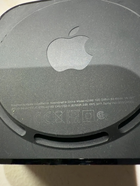 Apple TV 4K 2nd Gen A2169 Streaming Media Player No Remote Tested Working — actual PRF item photo 3 of 4