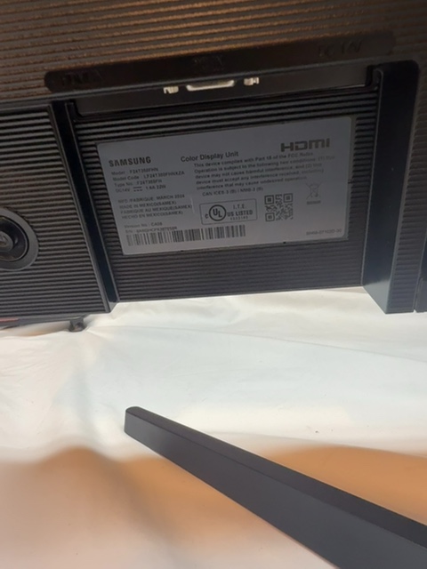 Samsung LF24T350 T350 Monitor Open Box — actual PRF item photo 4 of 4