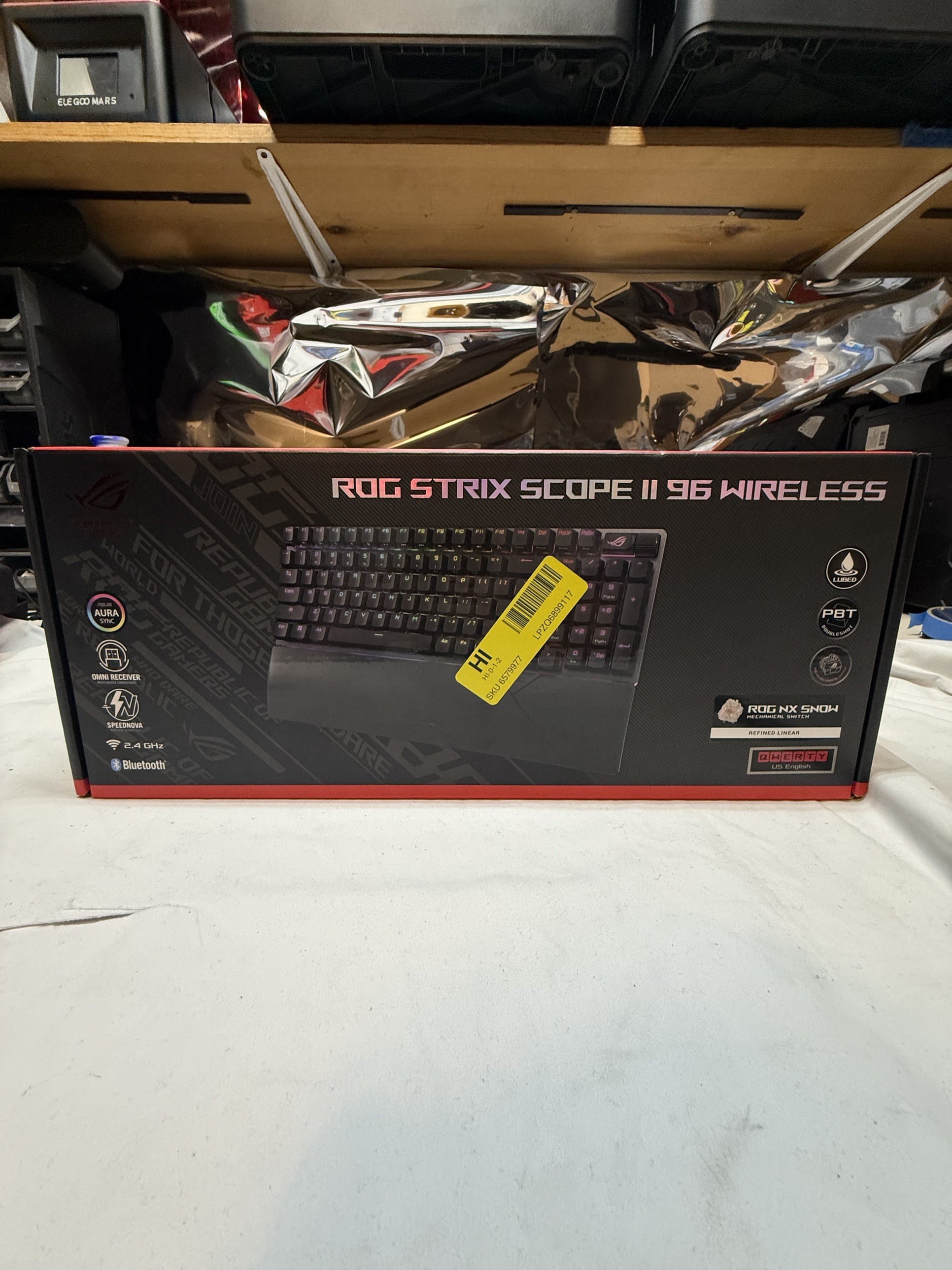 ASUS ROG Strix Scope II 96 Wireless Open Box — actual PRF item photo 2 of 3