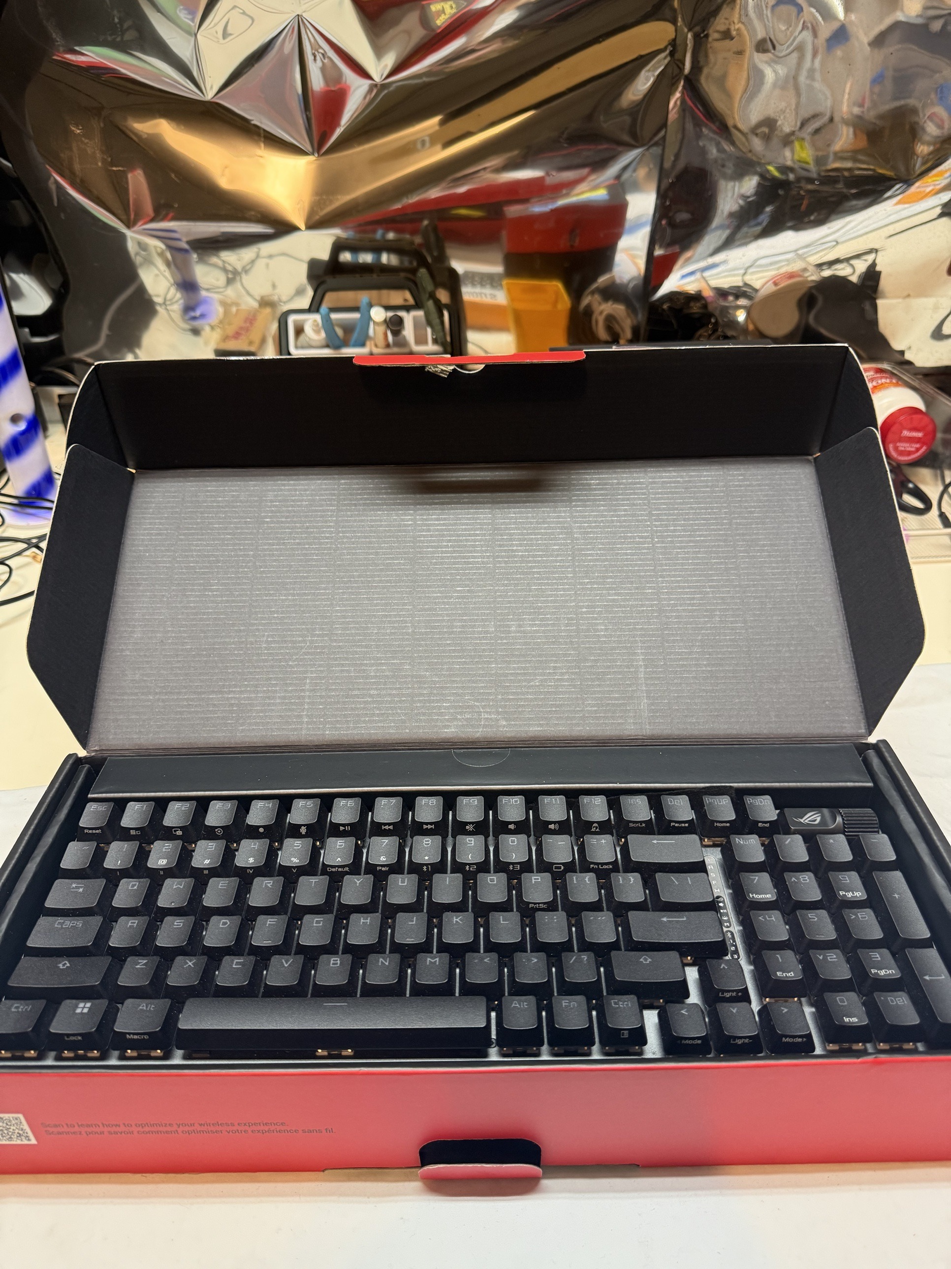 ASUS ROG Strix Scope II 96 Wireless Open Box — actual PRF item photo 1 of 3
