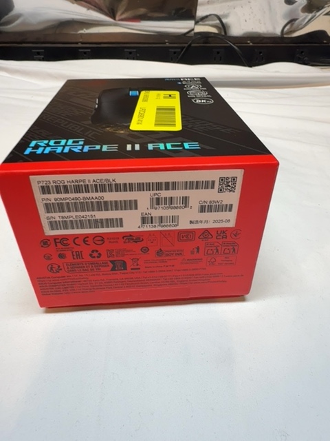 ASUS ROG PT73 HARPE II ACE/BLK ACE Open Box — actual PRF item photo 2 of 2