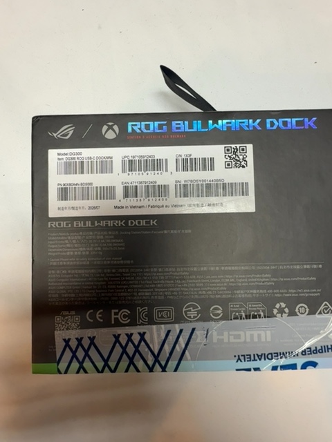 ASUS D5300 ROG Bulwark Dock Open Box — actual PRF item photo 3 of 3