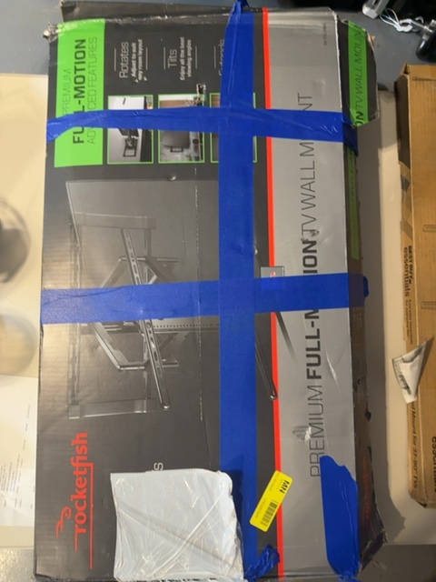 Rocketfish RF-TVLFMA Premium Full-Motion TV Wall Mount Open Box — actual PRF item photo 1 of 1