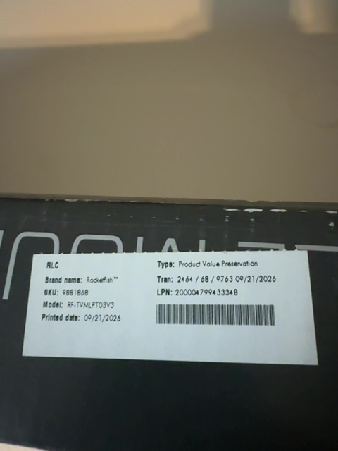 Rocketfish RF-TVMLPT03V3 Tilting TV Wall Mount for 32-90" TVs Open Box — actual PRF item photo 2 of 2