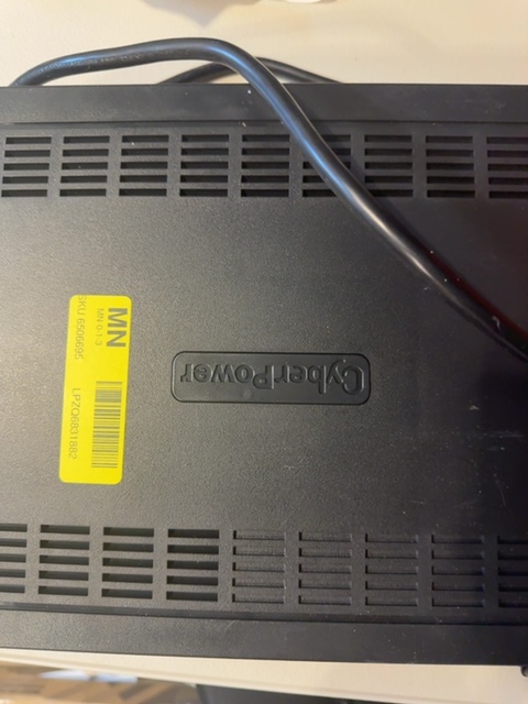 CyberPower LX1500GU3 1500VA AVR Untested — actual PRF item photo 3 of 3