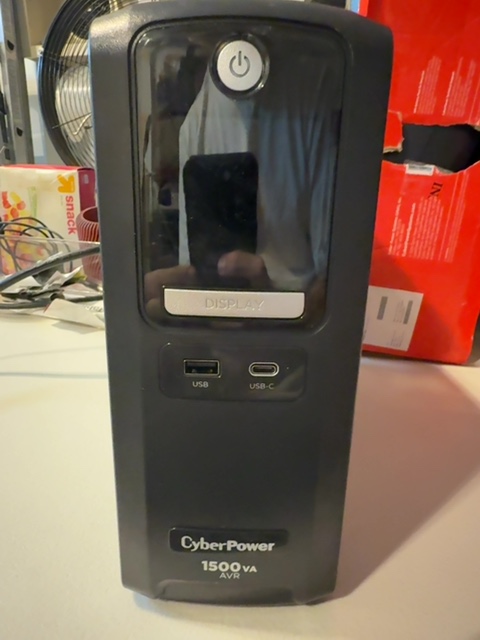 CyberPower LX1500GU3 1500VA AVR Untested — actual PRF item photo 1 of 3