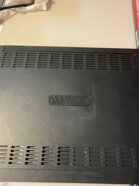 CyberPower GX1500U Sine Wave Battery Backup Open Box — actual PRF item photo 2 of 4