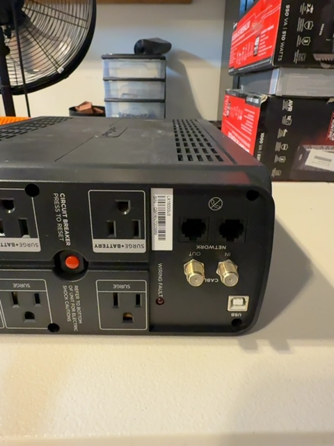 CyberPower LX1500GU3 Uninterruptible Power Supply (UPS) LX1500CUJ New Sealed — actual PRF item photo 2 of 4