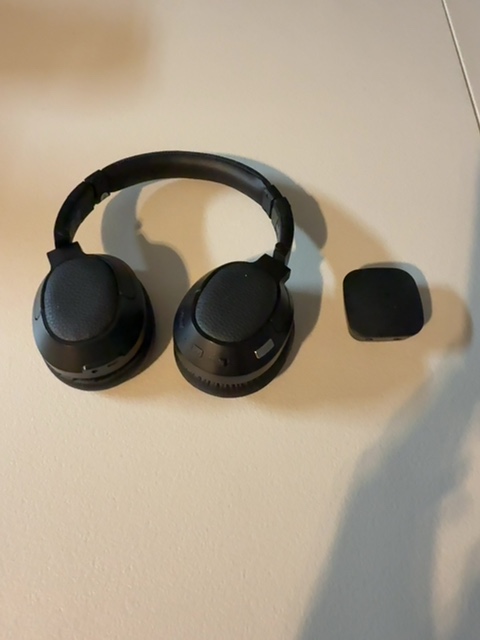 MEE audio T1CMA connect Bluetooth wireless headphone system for TV Open Box — actual PRF item photo 1 of 4