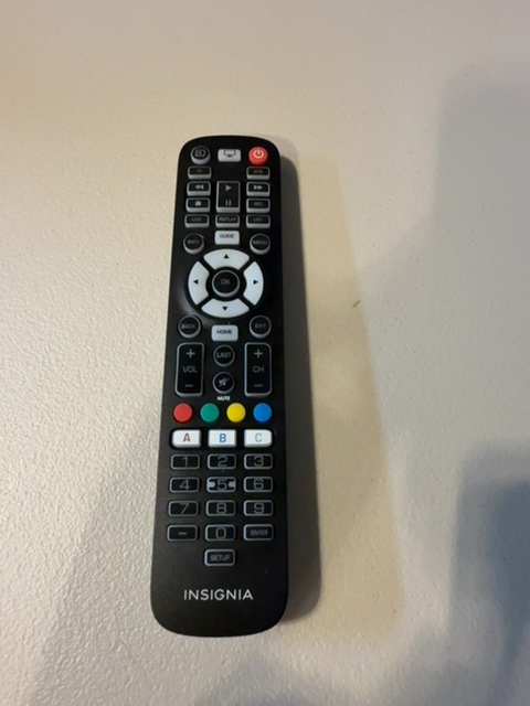 Insignia NS-RMT3D21 3-Device Universal Remote Open Box — actual PRF item photo 1 of 2