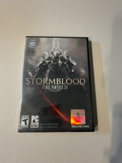Square Enix Final Fantasy XIV Online: Stormblood PC DVD-ROM New Sealed — actual PRF item photo 1 of 2