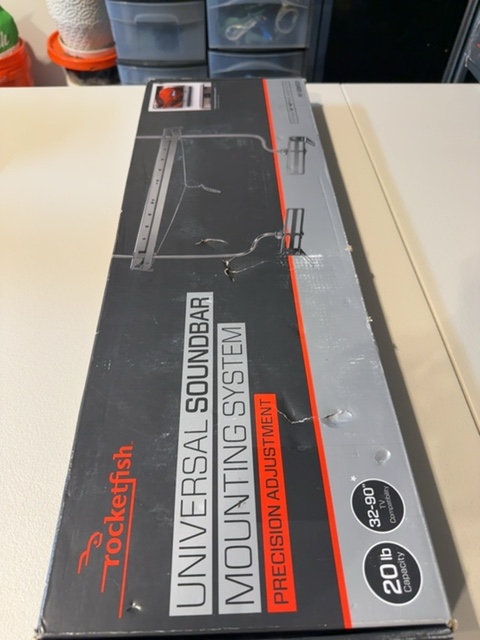 Rocketfish RF-SBM102 Universal Soundbar Mounting System Open Box — actual PRF item photo 2 of 3
