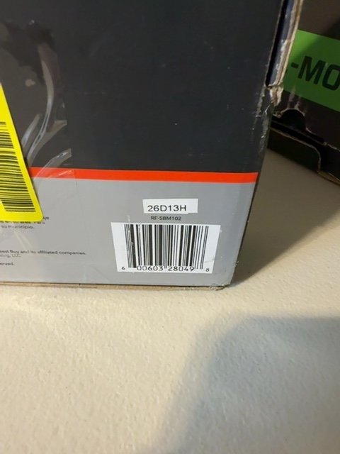 Rocketfish RF-SBM102 Universal Soundbar Mounting System Open Box — actual PRF item photo 3 of 3