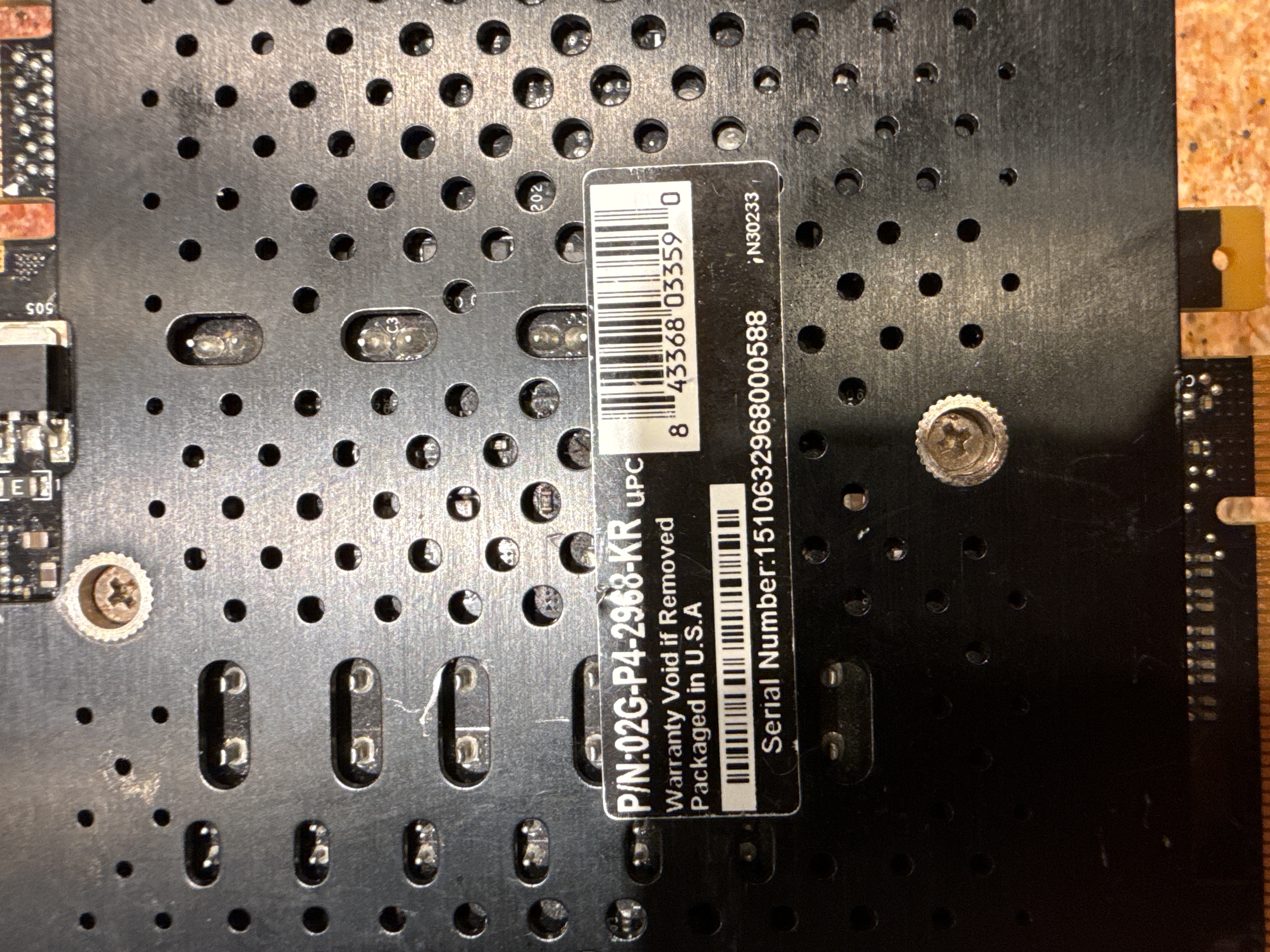 EVGA 02G-P4-2968-KR GeForce GTX 960 Open Box — actual PRF item photo 3 of 3