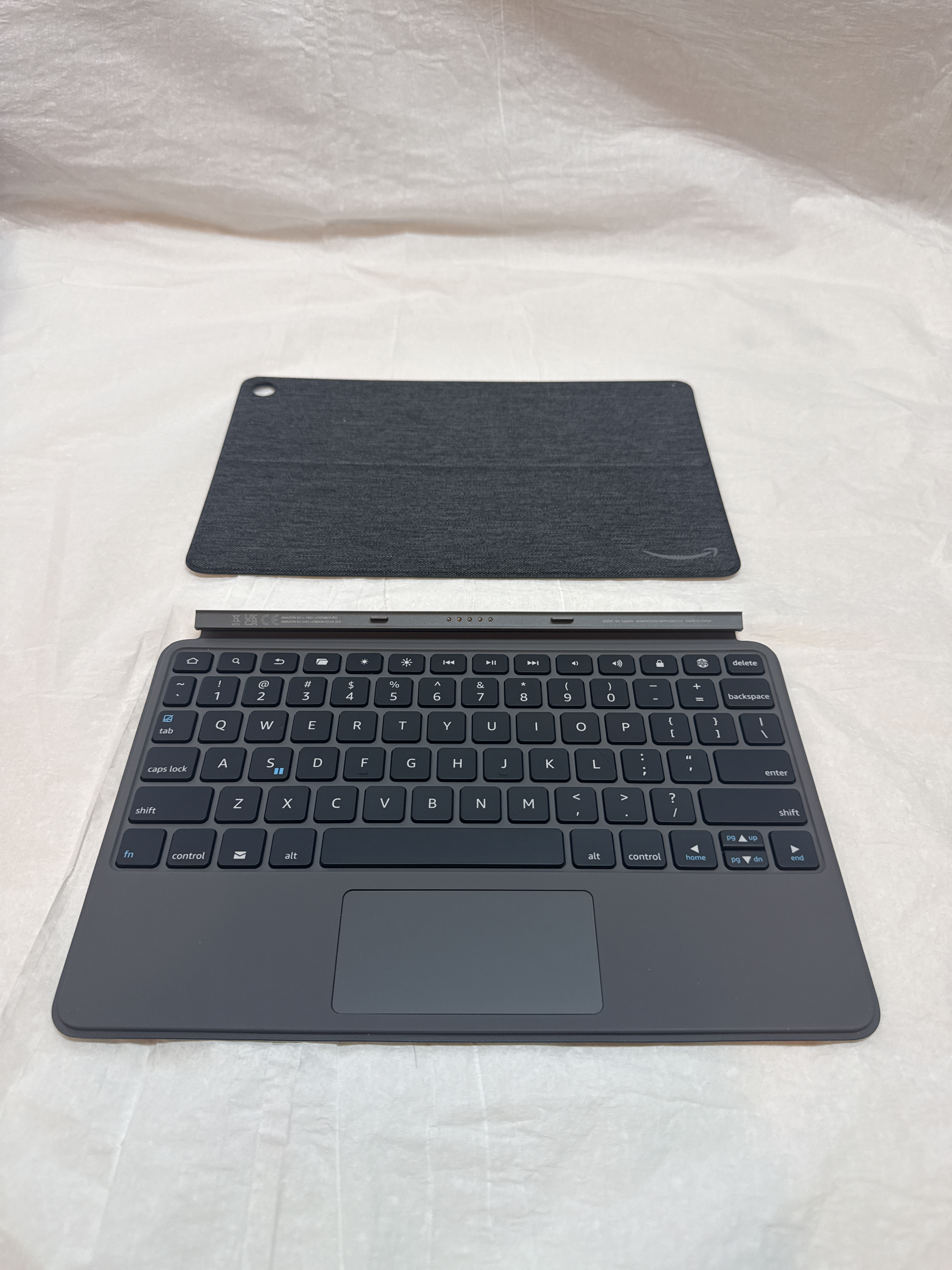Amazon Fire Max 11 Keyboard Case Gray 13th Generation - Open Box — actual PRF item photo 1 of 1