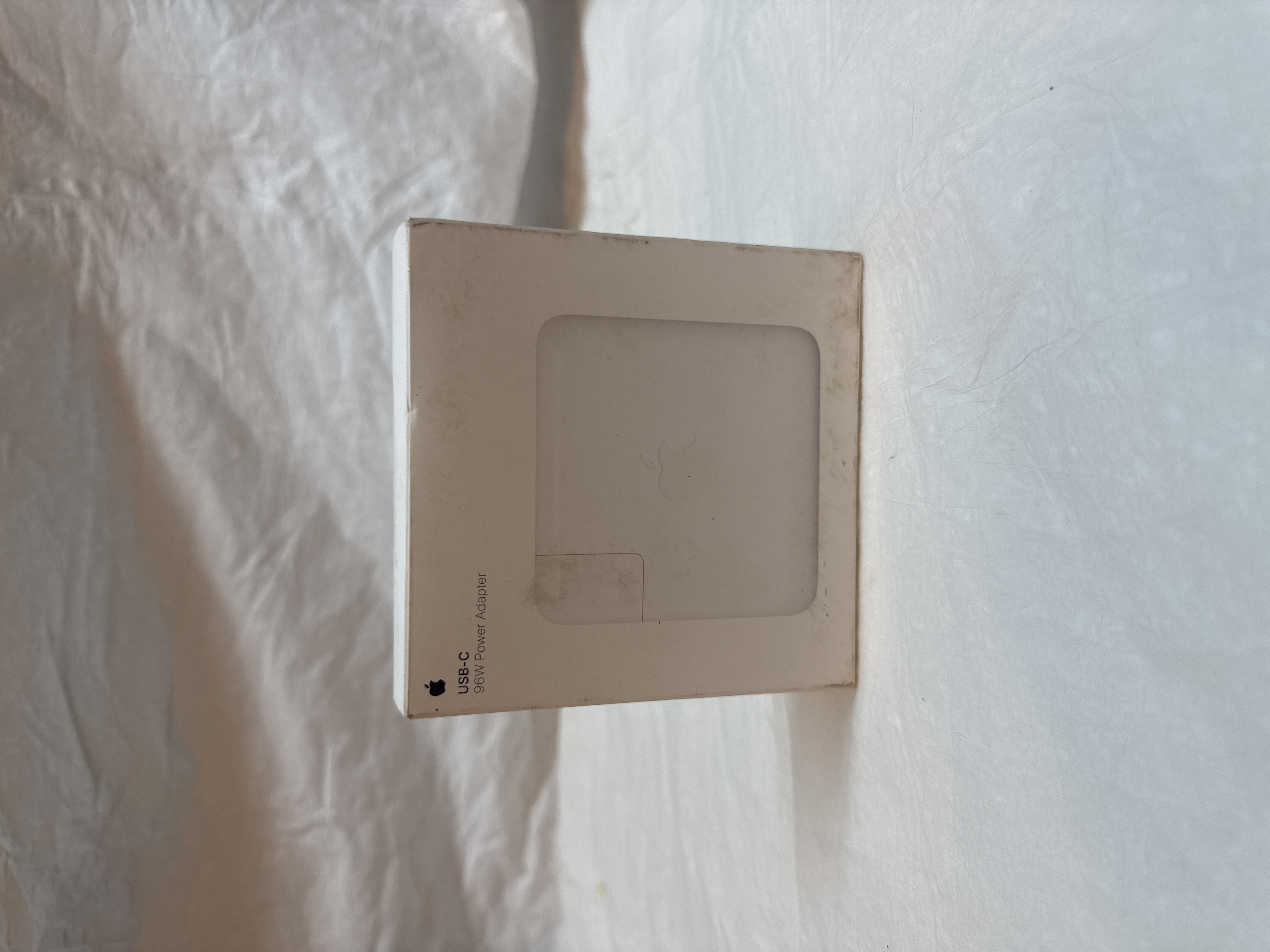 Apple 96W USB-C Power Adapter A2166 MW2L3AM/A Genuine OEM Open Box — actual PRF item photo 1 of 4