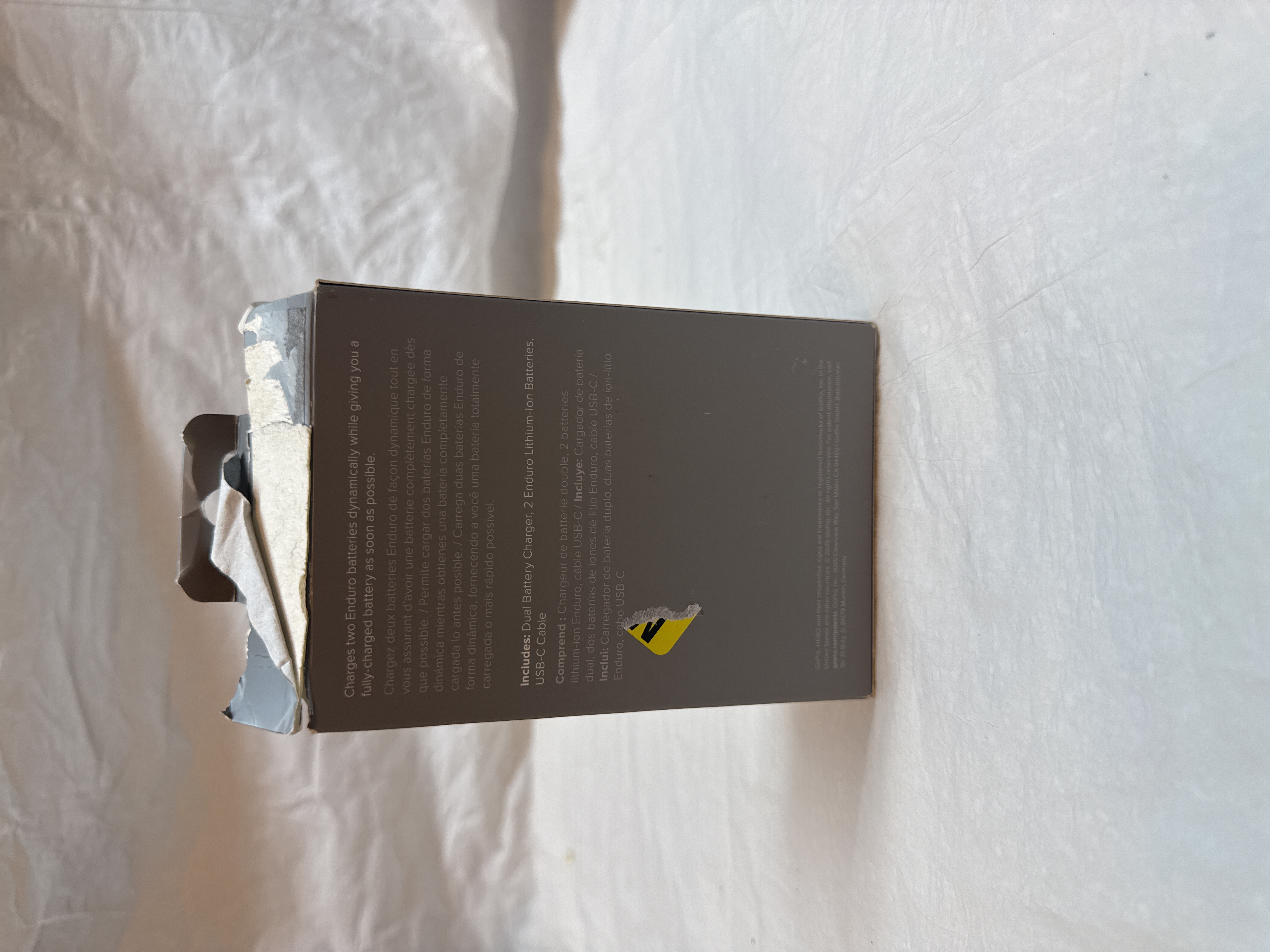 GoPro Dual Battery Charger + 2 Enduro Batteries for MAX2 Open Box — actual PRF item photo 2 of 3