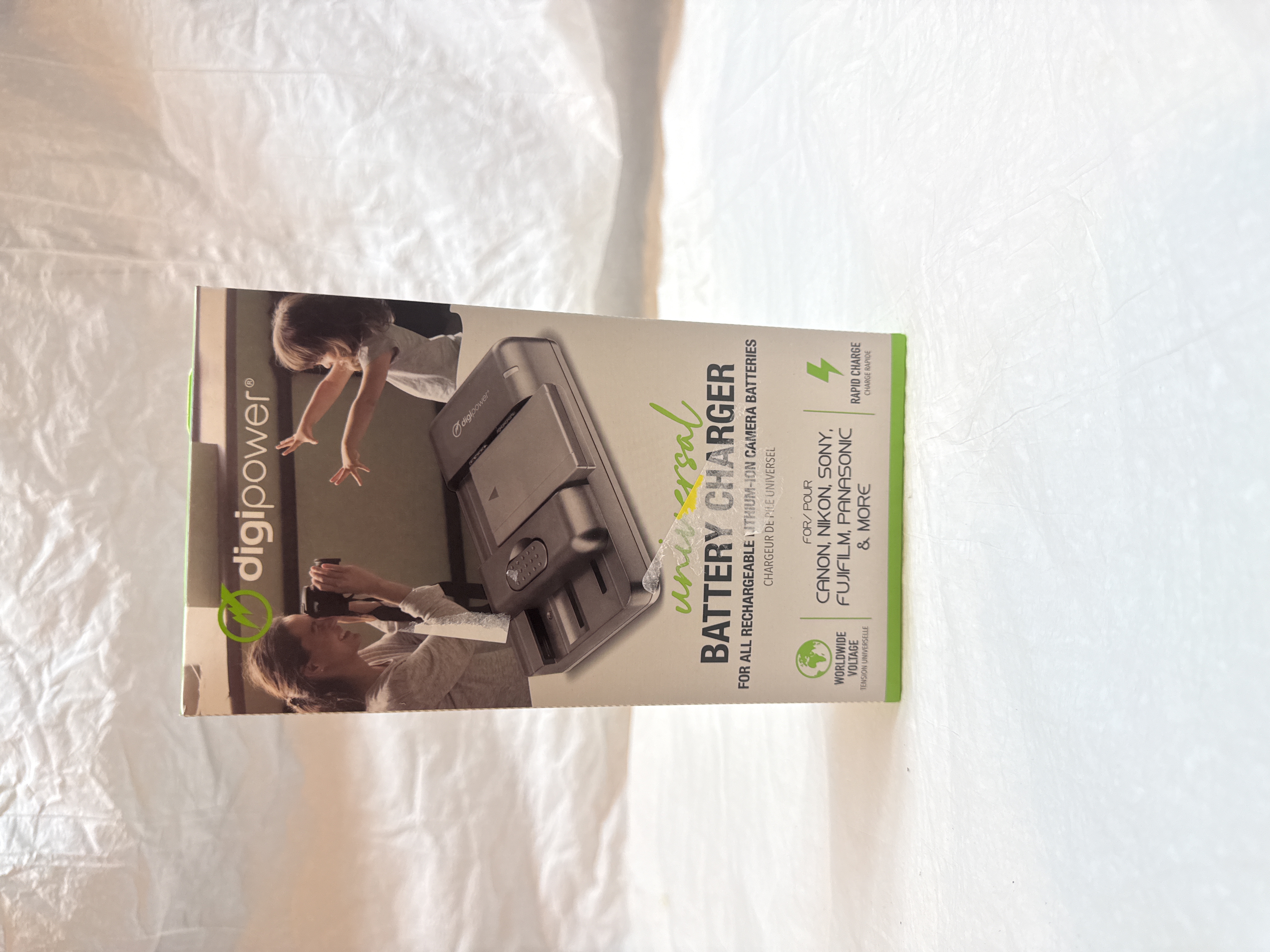 DigiPower TC-200 Universal Camera Battery Charger Open Box Tested Working — actual PRF item photo 1 of 3