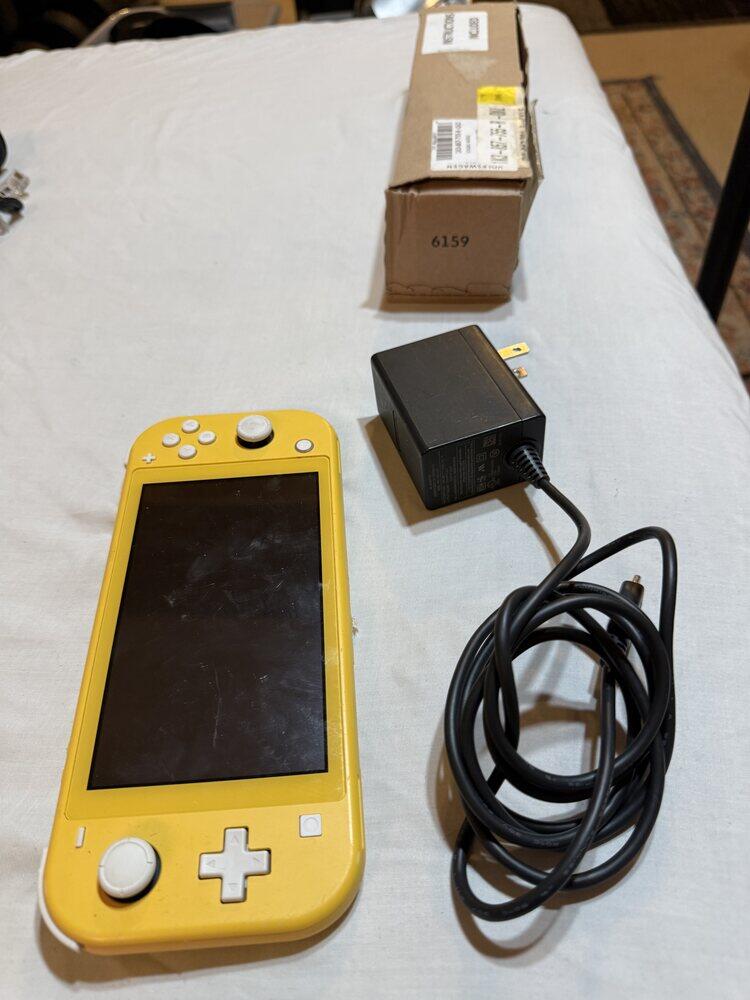 Nintendo Switch Lite Yellow Handheld Console
