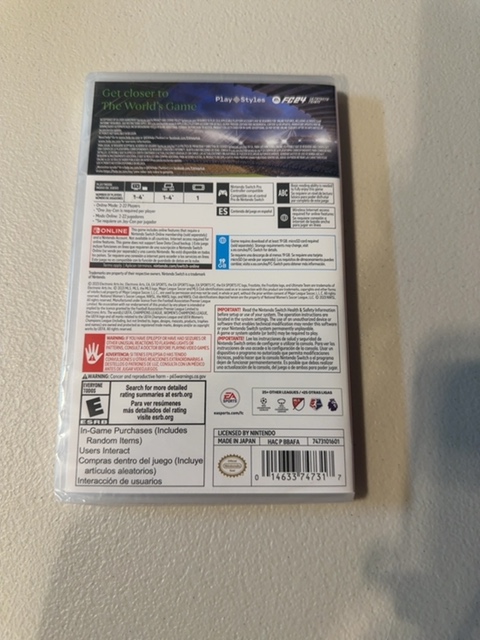 EA Sports FC 24 - Nintendo Switch (physical game card) New Sealed — actual PRF item photo 2 of 2