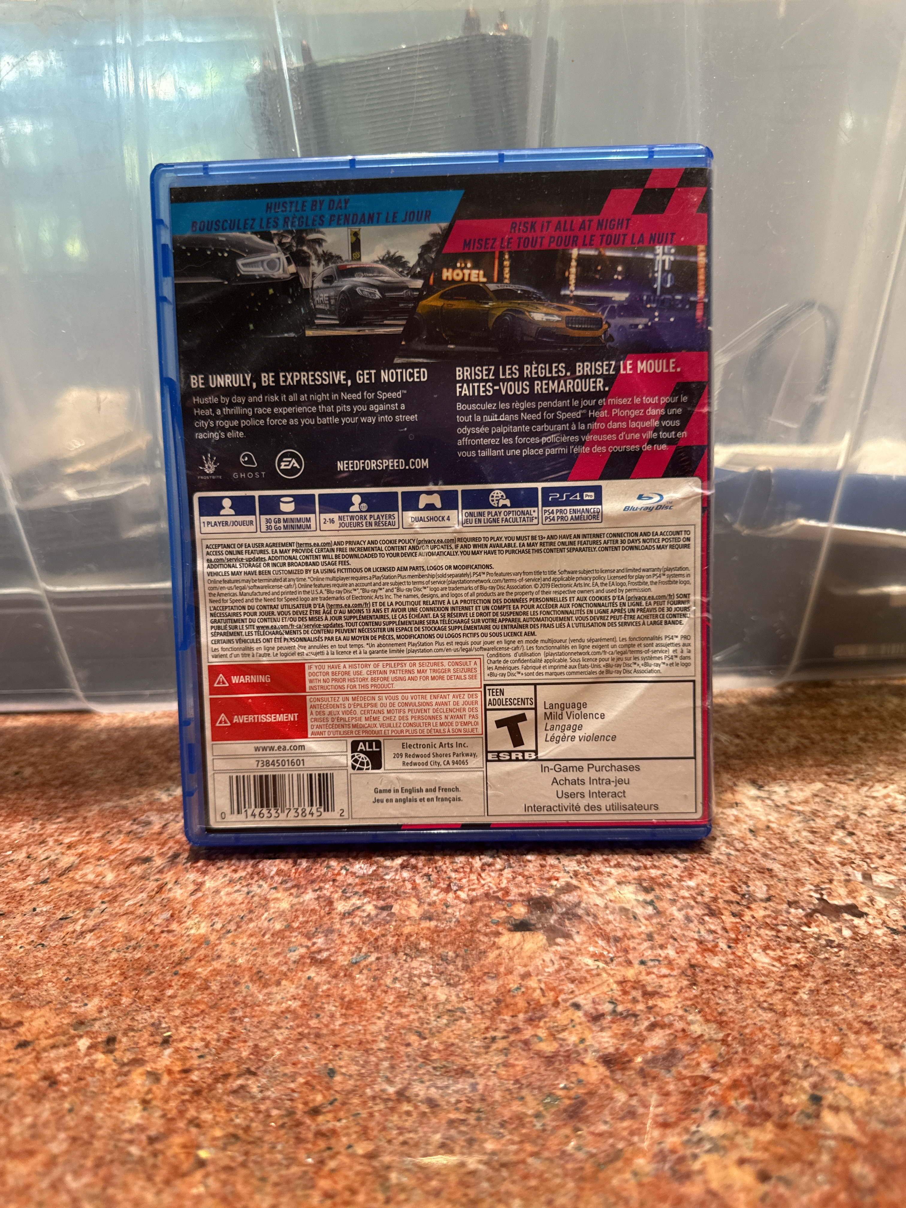 Electronic Arts Inc. Need for Speed Heat PS4 - Used - Good — actual PRF item photo 2 of 2