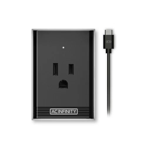 AC Infinity UIS Control Plug Outlet Adapter for UIS Smart Controllers 10ft — temporary reference image, not exact physical item