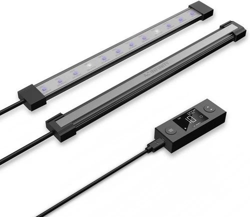 AC Infinity IONBEAM U2 Targeted Spectrum UV LED Grow Light Bars 11 in 2-Bar — temporary reference image, not exact physical item