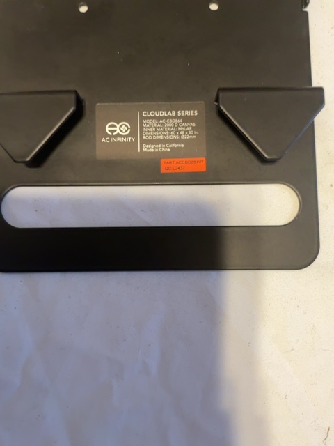 AC Infinity Controller 69 Pro CTR69P + CLOUDLAB Grow Tent Accessory Plate — actual PRF item photo 3 of 4