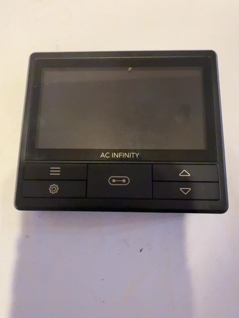 AC Infinity Controller 69 Pro CTR69P + CLOUDLAB Grow Tent Accessory Plate — actual PRF item photo 1 of 4