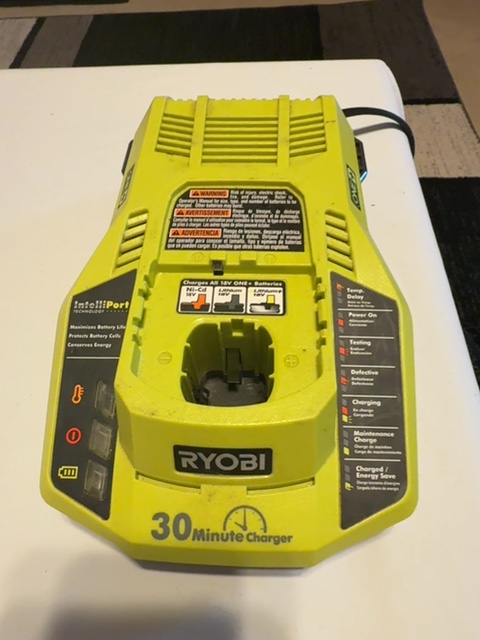 RYOBI P117 18V Charger — actual PRF item photo 1 of 2