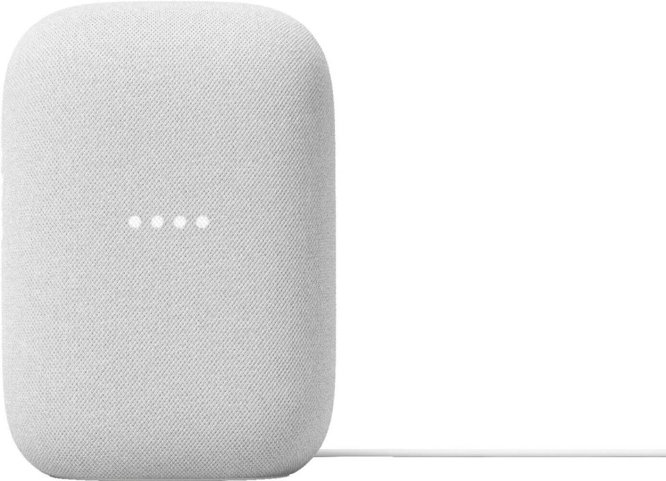 Google Nest Audio Smart Speaker Chalk GA01420-US Google Assistant WiFi Bluetooth — temporary reference image, not exact physical item
