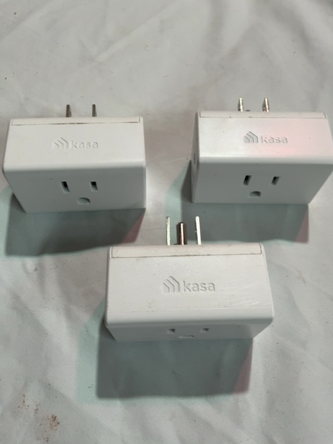 TP-Link Kasa EP10 Smart Wi-Fi Plug Mini - 3 Units - Used Tested