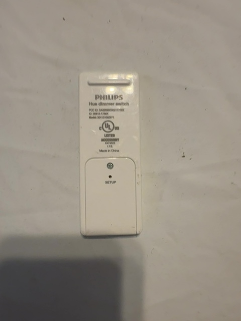 PHILIPS 9811500071 Hue dimmer switch — actual PRF item photo 2 of 2