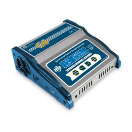 EV-PEAK C4 Synchronous Balance Charger Discharger 80W 8A Built-in AC Adapter — promotional product image, not the exact item