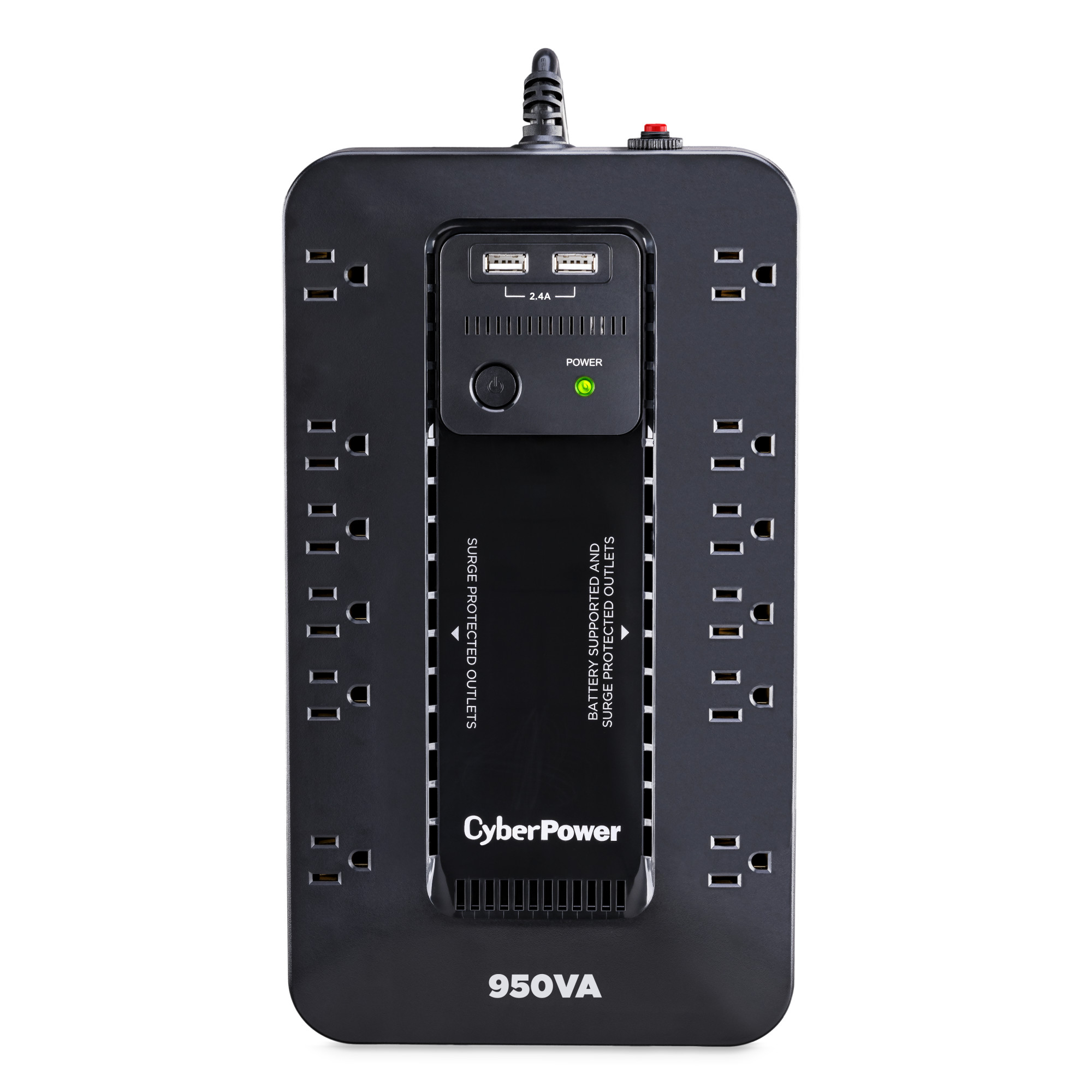 CyberPower SX950U 950VA 510W UPS Battery Backup — promotional product image, not the exact item