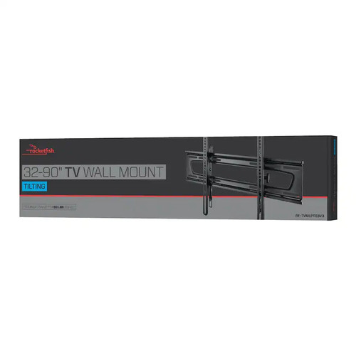 Rocketfish RF-TVMLPT03V3 Tilting TV Wall Mount for 32-90" TVs Open Box — promotional product image