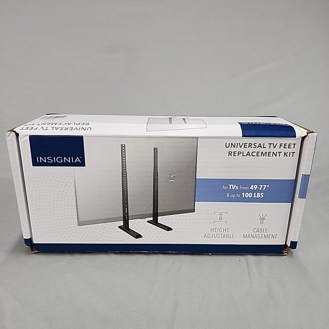 Insignia NS-HTRTVF25 Universal TV Feet Replacement Kit New Sealed — promotional product image