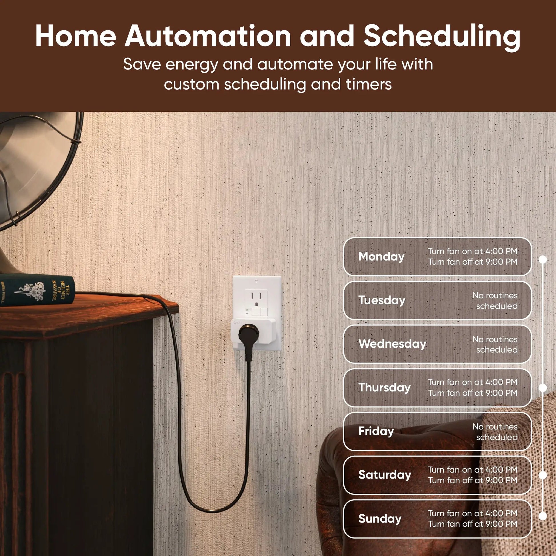 Wyze Plug WLPP1CFH Smart Wi-Fi Plug — promotional product image